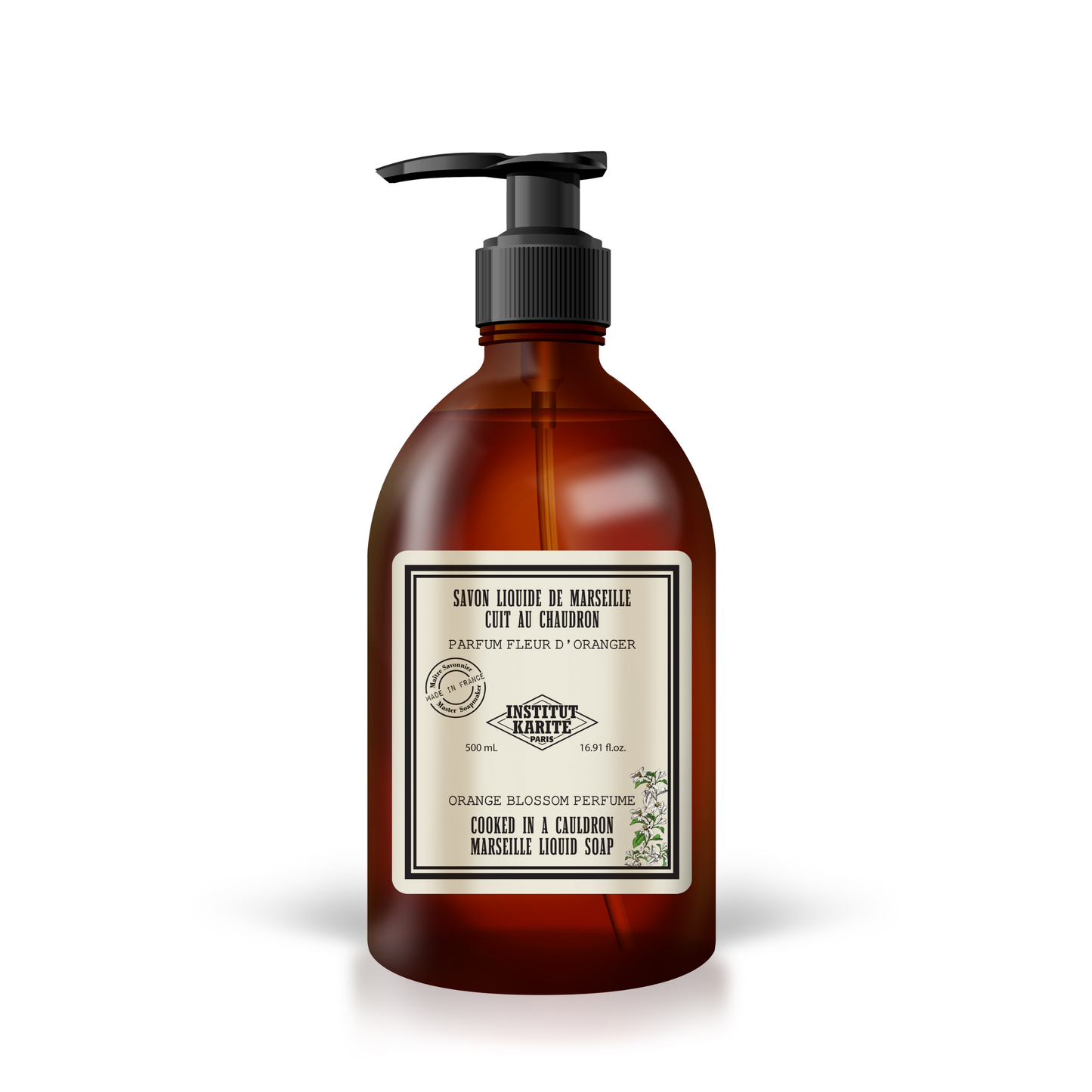 Savon Liquide de Marseille Vintage Fleur d'Oranger 500ML
